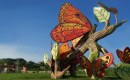 Las mariposas gigantes marcan la identidad de Villa Club